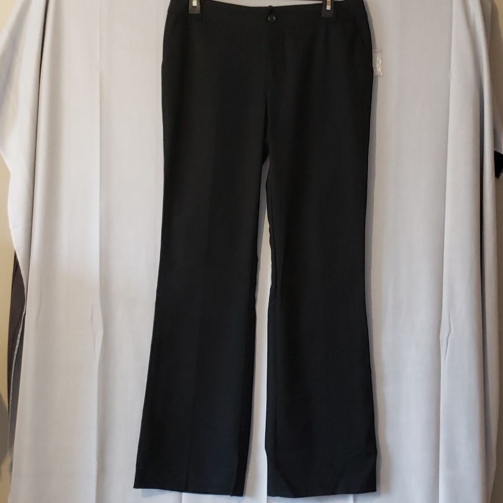 Mossimo Black Dress Pants Modern Fit NWT sz 8 - Picture 2 of 8